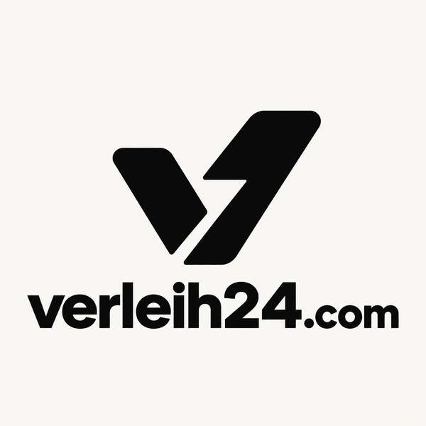 verleih24.com – Symbol über der Wortmarke